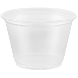 Plastic Souffle Cup PP Clear 75ml Ø6,6cm (125 Units)  