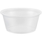 Plastic Souffle Cup PP Clear 100ml Ø7,3cm (125 Units)  