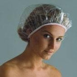 Disposable Bouffant Cap PE Shower Ø52cm 