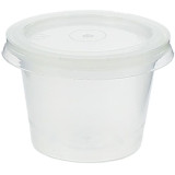 Plastic Souffle Cup with Lid PP 33ml (100 Units)