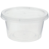 Plastic Souffle Cup with Lid PP 120ml (50 Units)