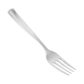 Plastic Fork Metallized 19cm (50 Units) 