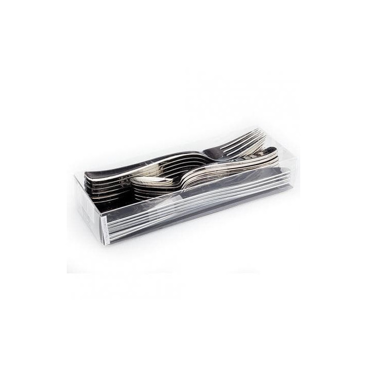 Cutlery Kit Fork, Knife y Spoon Metallized (10 kits)