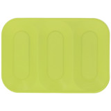 Plastic Tray Microwavable "X-Table" 3C Lime Green 33x23cm (2 Units) 