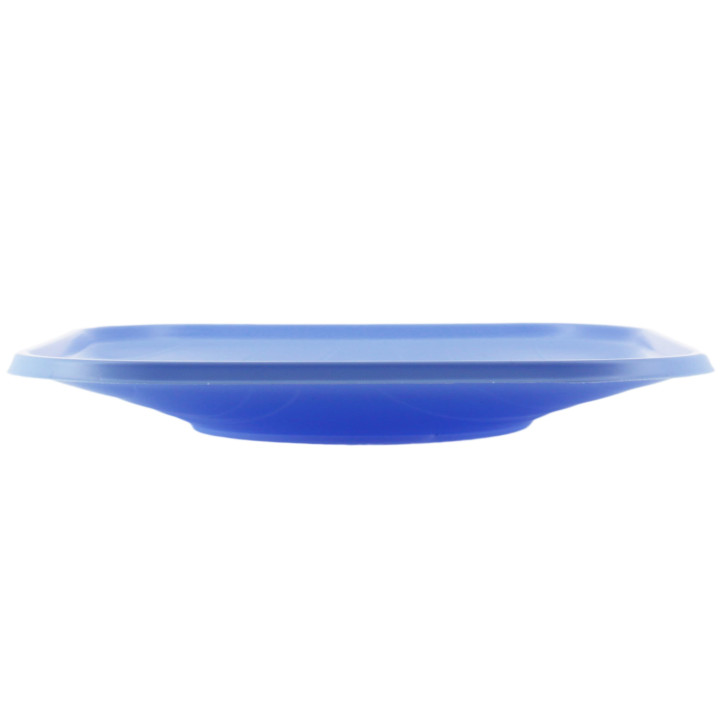 Plastic Plate PP "X-Table" Square shape Violet 18 cm (8 Units) 