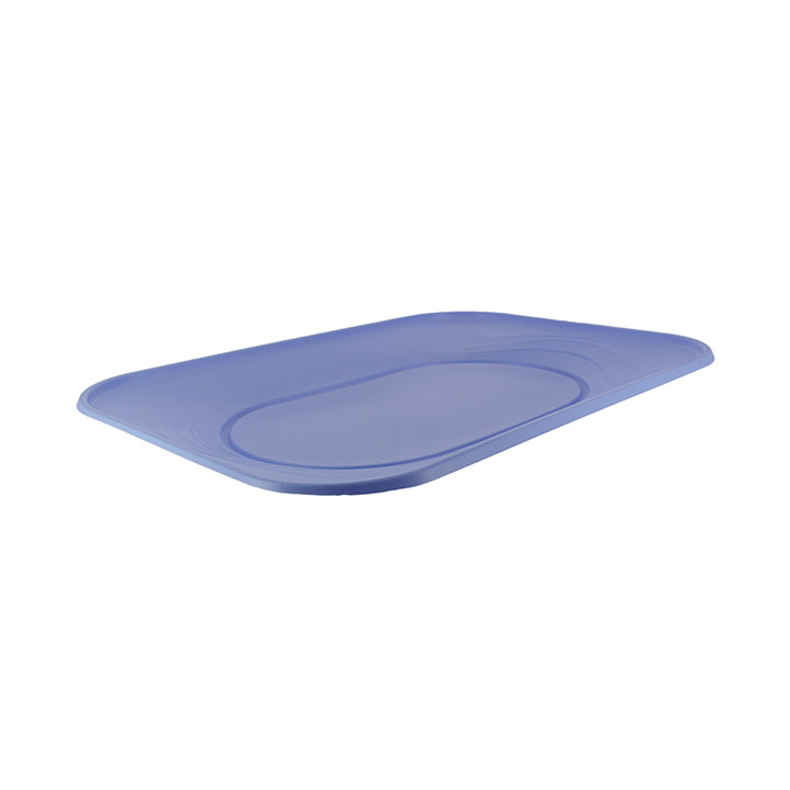 Plastic Tray Microwavable "X-Table" Violet 33x23cm (2 Units) 