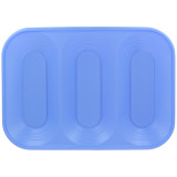 Plastic Tray Microwavable "X-Table" 3C Violet 33x23cm (2 Units) 