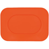 Plastic Tray Microwavable "X-Table" Orange 33x23cm (2 Units) 