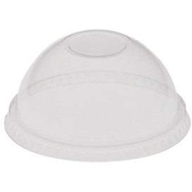 Plastic Dome Lid PET Crystal Ø9,2cm (1000 Units)