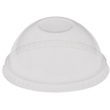 Plastic Dome Lid PET Crystal Ø9,2cm (100 Units)