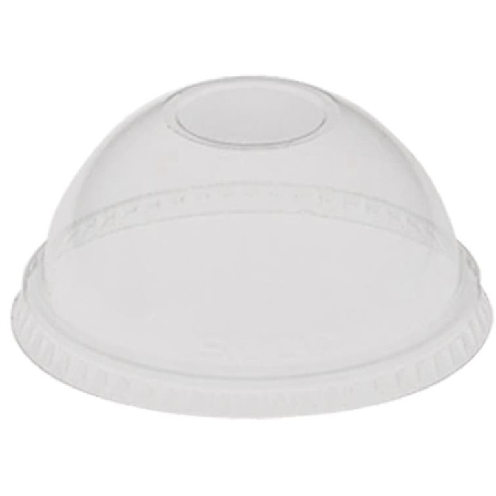 Plastic Dome Lid PET Crystal Ø9,2cm (100 Units)