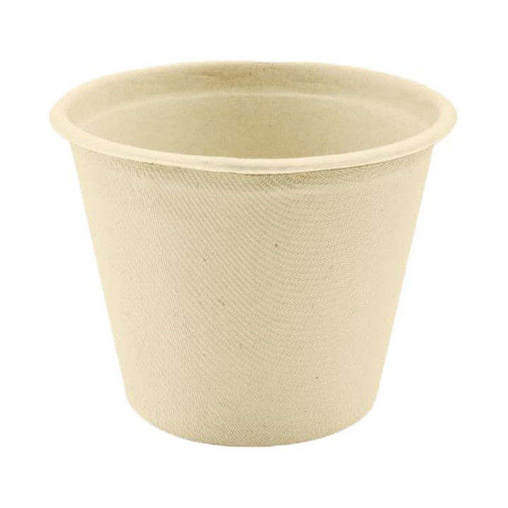 Sugarcane Container Natural Ø11,4cm 500ml (50 Units) 