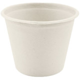 Sugarcane Container White Ø11cm 450ml (50 Units) 