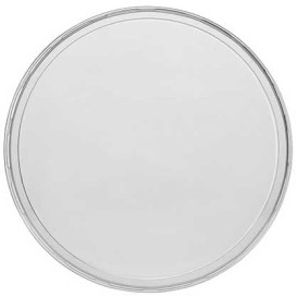 Plastic Lid PP for Deli Container Clear 350, 500 y 1000ml Ø11,5cm (500 Units)