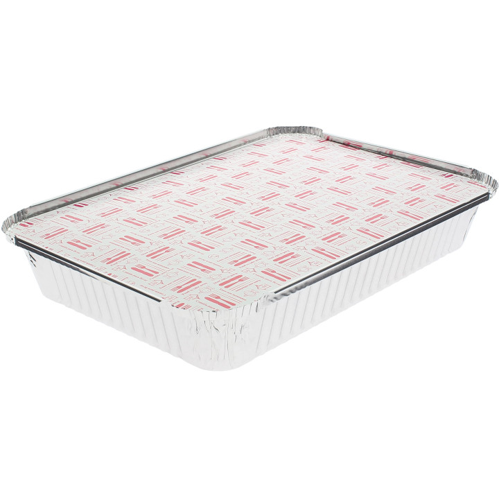 Paper Lid for Foil Pan "18 Cannelloni" 2200ml (100 Units)  