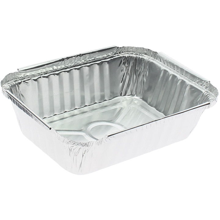 Foil Pan "3 Cannelloni" 360ml 15,6x11,6x3,5cm (1500 Units)