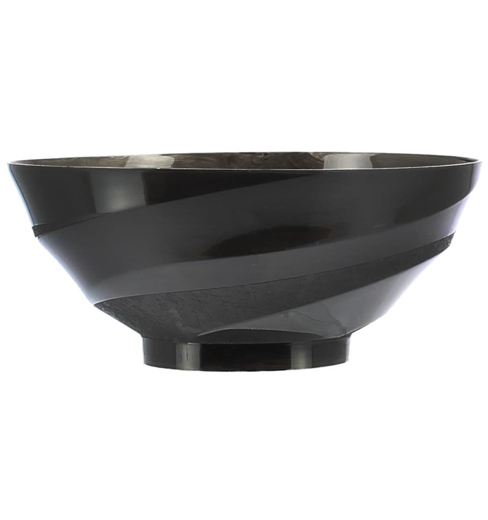 Tasting Plastic Bowl PS "Voila" Black 150ml(40 Units) 
