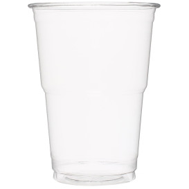 Plastic Cup PET Crystal Clear 490 ml (60 Units)  