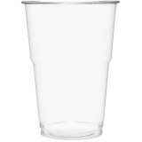 Plastic Cup PET Crystal Clear 350 ml (50 Units) 