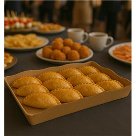 Cardboard Tray Fast Food Kraft (200 Units)