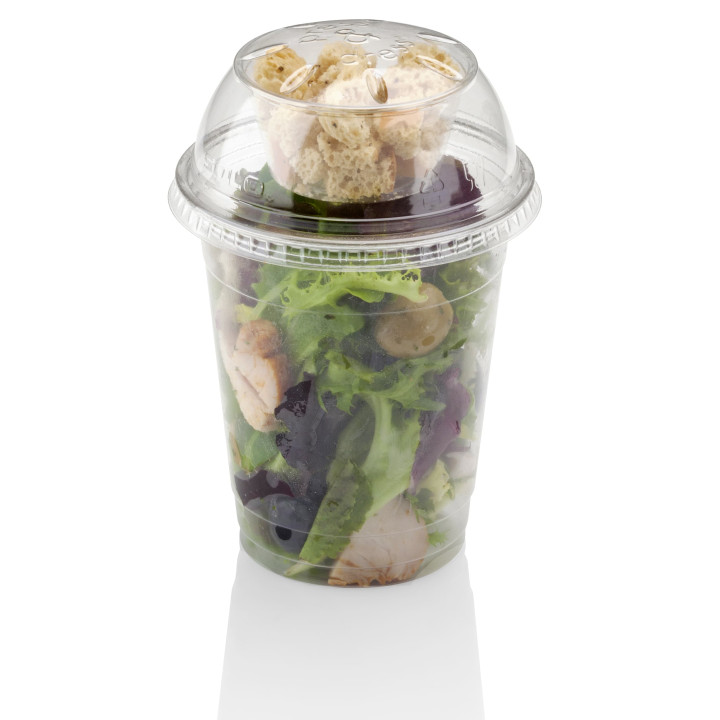 Plastic Cup PET Crystal Solo® 14Oz/414ml Ø9,2cm (50 Units) 