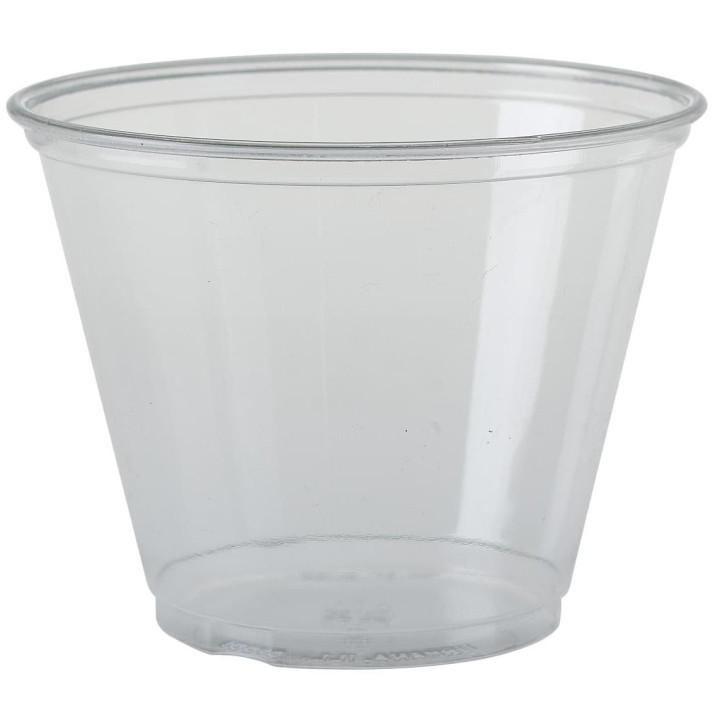 Plastic Cup PET Crystal Solo® 9Oz/266ml Ø9,2cm (50 Units) 