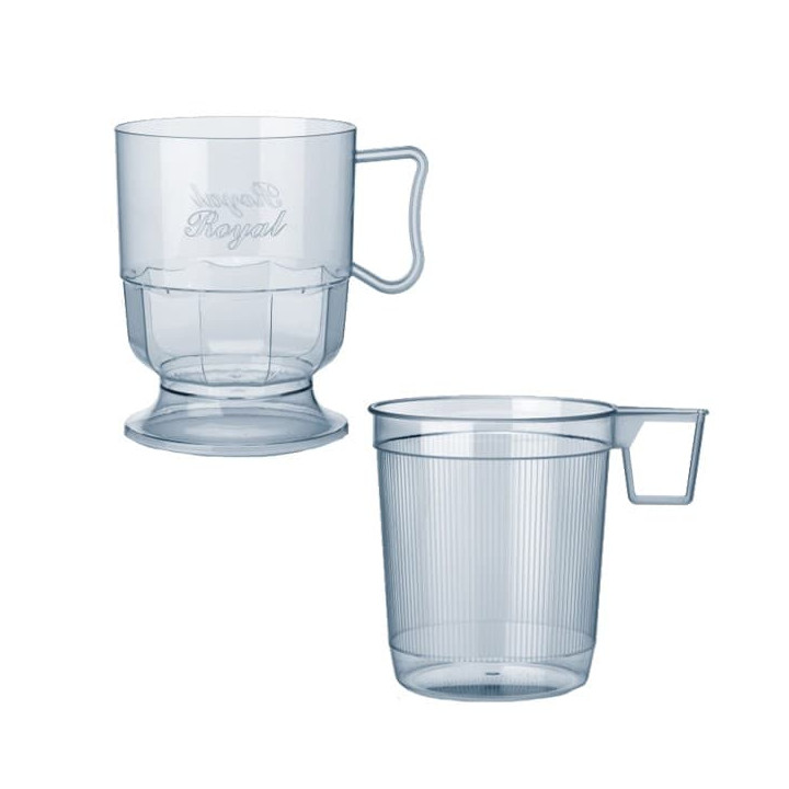 Plastic Cup Rigid Clear 250 ml (1000 Units)