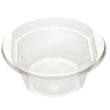 Plastic Bowl PS Crystal 630ml Ø16cm (10 Units)