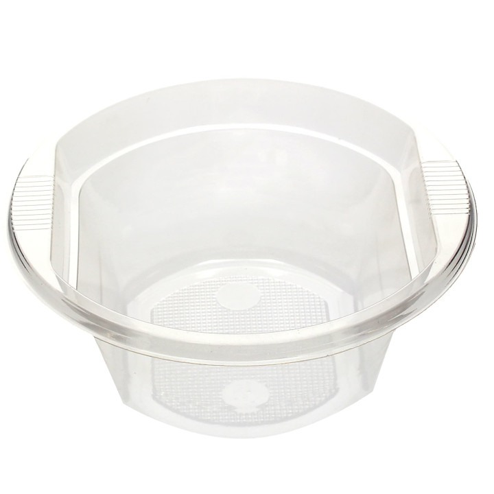 Plastic Bowl PS Crystal 630ml Ø16cm (10 Units)