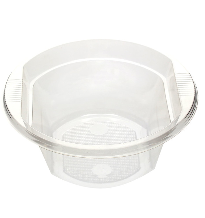 Plastic Bowl PS Crystal 630ml Ø16cm (300 Units)
