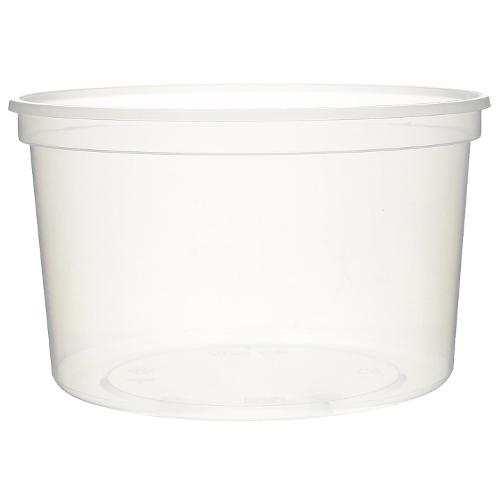 Plastic Deli Container Clear PP 500 ml Ø11,5cm (50 Units) 