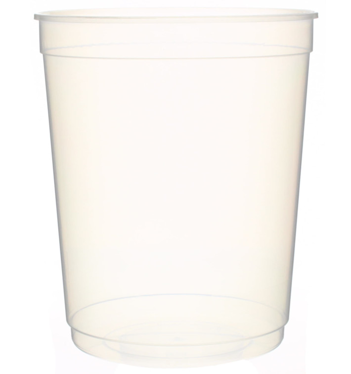 Plastic Deli Container PP Clear 1000 ml Ø11,5cm (250 Units)