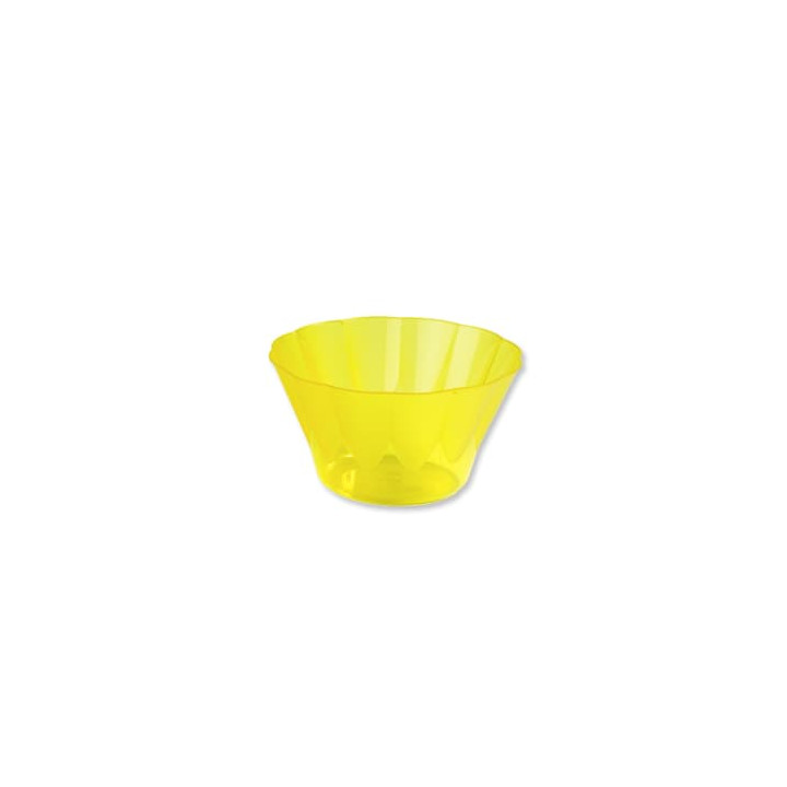 Plastic Cup "Royal" for Cocktail Yellow 500ml (550 Units)