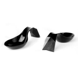 Tasting Spoon PS "Bon Ton" Black 11,6x2,9cm (500 Units)