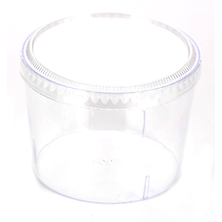 Plastic Lid for Plastic Tasting Cup PS Clear 8,3cm (200 Units)