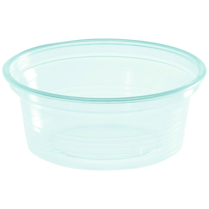 Plastic Souffle Cup PS Clear 50ml Ø7cm (50 Units) 