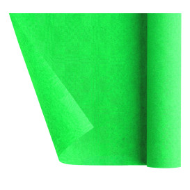 Green "Vichy" Paper Tablecloth Roll 1,2x7m 50g (24 Units)