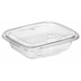 Plastic Deli Container PET Tamper-Evident 500ml 14x12x5cm (84 Units)