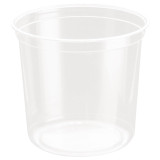 Plastic Deli Container rPET "DeliGourmet" 24 Oz/710ml (50 Units)