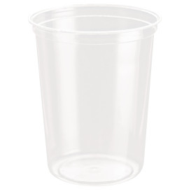 Plastic Deli Container rPET "DeliGourmet" 32 Oz/946ml (500 Units)