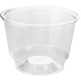Plastic Container PET Crystal Solo® 8Oz/240ml Ø9,2cm (1000 Units)