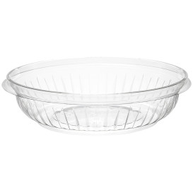 Plastic Salad Bowl PET "PresentaBowls" Clear 240ml Ø15cm (63 Units)  