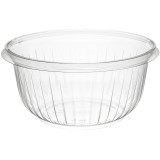 Plastic Salad Bowl PET "PresentaBowls" Clear 475ml Ø15cm (63 Units)  
