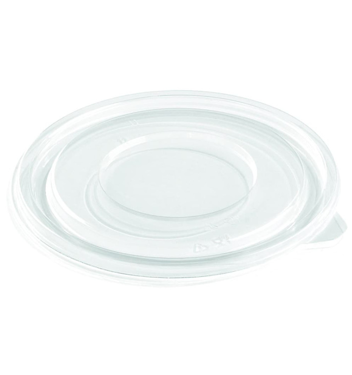Plastic Lid for Bowl PET Flat Ø14cm (5 Units)