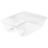 Plastic Deli Container Clear "Nachos" 2C 355ml (125 Units)  