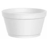 Foam Container White 12 Oz/355ml Ø11,7cm (25 Units) 