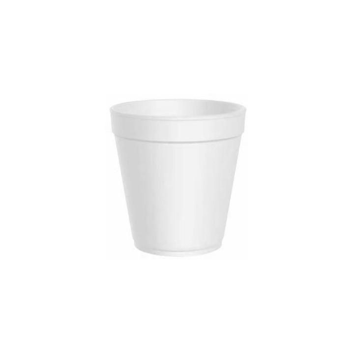 Foam Container White 24 Oz/710ml Ø11,7cm (500 Units)