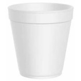 Foam Container White 24 Oz/710ml Ø11,7cm (25 Units) 