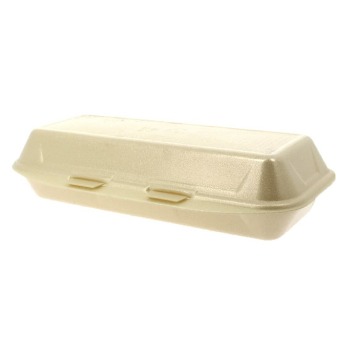 Foam Baguette / Panini Container 2,85x1,30x0,30cm (50 Units) 