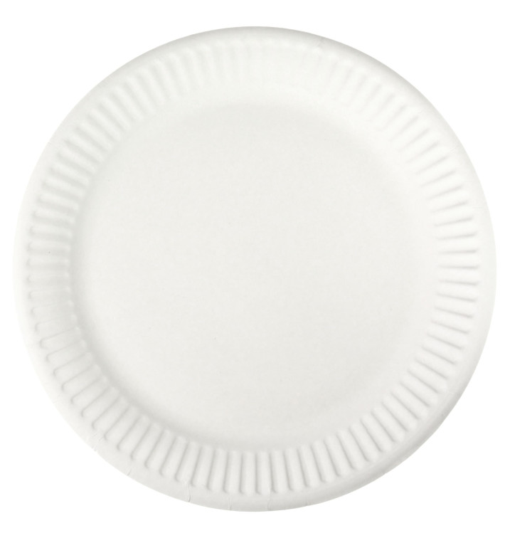 Paper Plate White 18,5 cm (1000 Units)